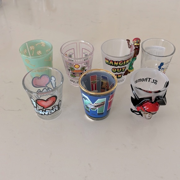Kitchen Variety Of 1 Shot Glasses Nwt Nwot Poshmark